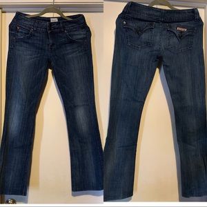 Hudson Signature Flap Pockets Bootcut Jeans